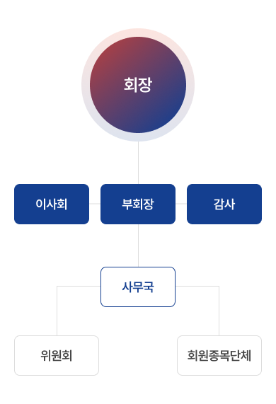 체육회 조직도